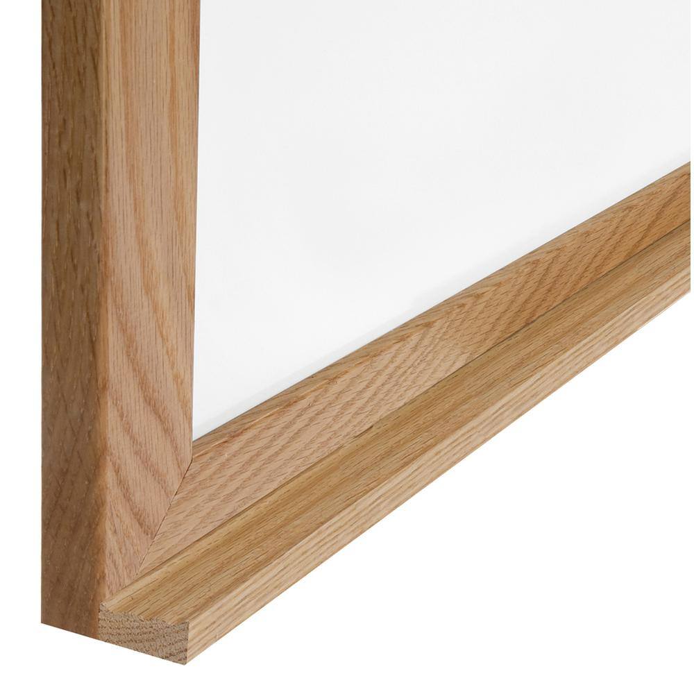 Left. Ghent - Ghent Non-Magnetic Whiteboard with Wood Frame, 18"H x 24"W.
