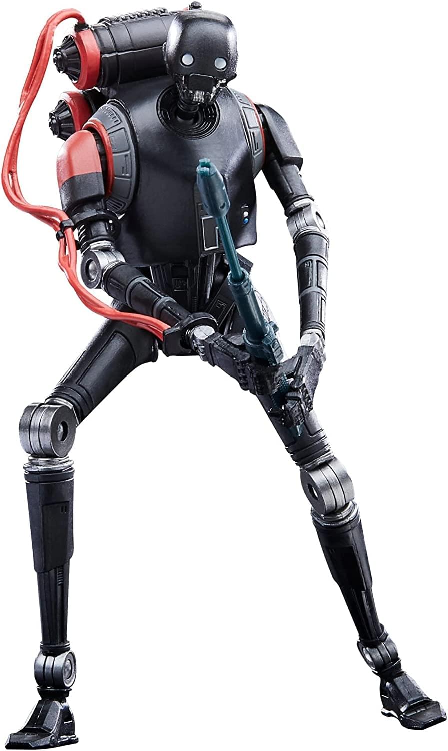 Alt View 1. Hasbro - Star Wars Black Series Gaming Greats 6 Inch Action Figure | KX Security Droid - Black.