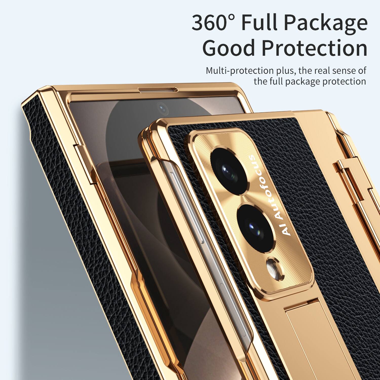360° Full Package Good Protection  
Multi-protection plus, the real sense of the full package protection  
AI Auto Focus