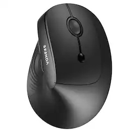 SEENDA - MOU200 Bluetooth Vertical Mouse - Wired - Black