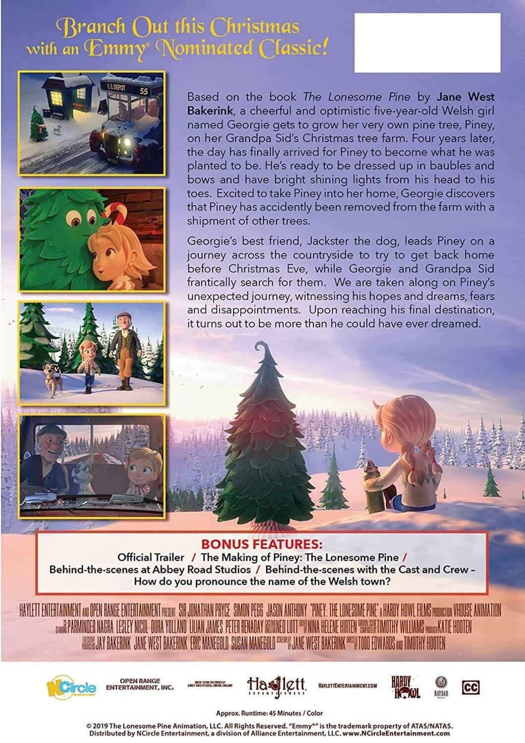 Alt View 1. Piney: The Lonesome Pine   - DVD.