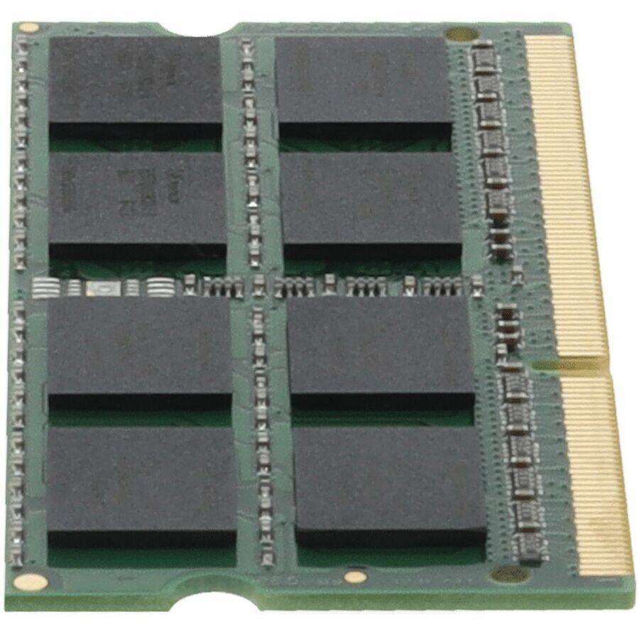 Alt View 7. AddOn - AddOn JEDEC Standard 16GB (2x8GB) DDR3-1600MHz Unbuffered Dual Rank 1.35V 204-pin CL11 SODIMM - For Server - 16 GB (2 x - Black.
