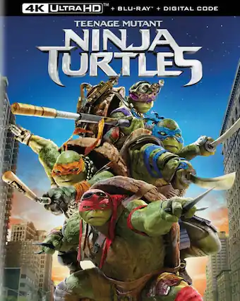 Front. Teenage Mutant Ninja Turtles - 4K Blu-Ray.