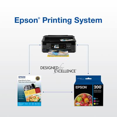 Epson 200 4 Pack Ink Cartridges Black/Cyan/Magenta/Yellow T200120 Epson 200 4 Pack Ink Cartridges Black/Cyan/Magenta/Yellow T200120