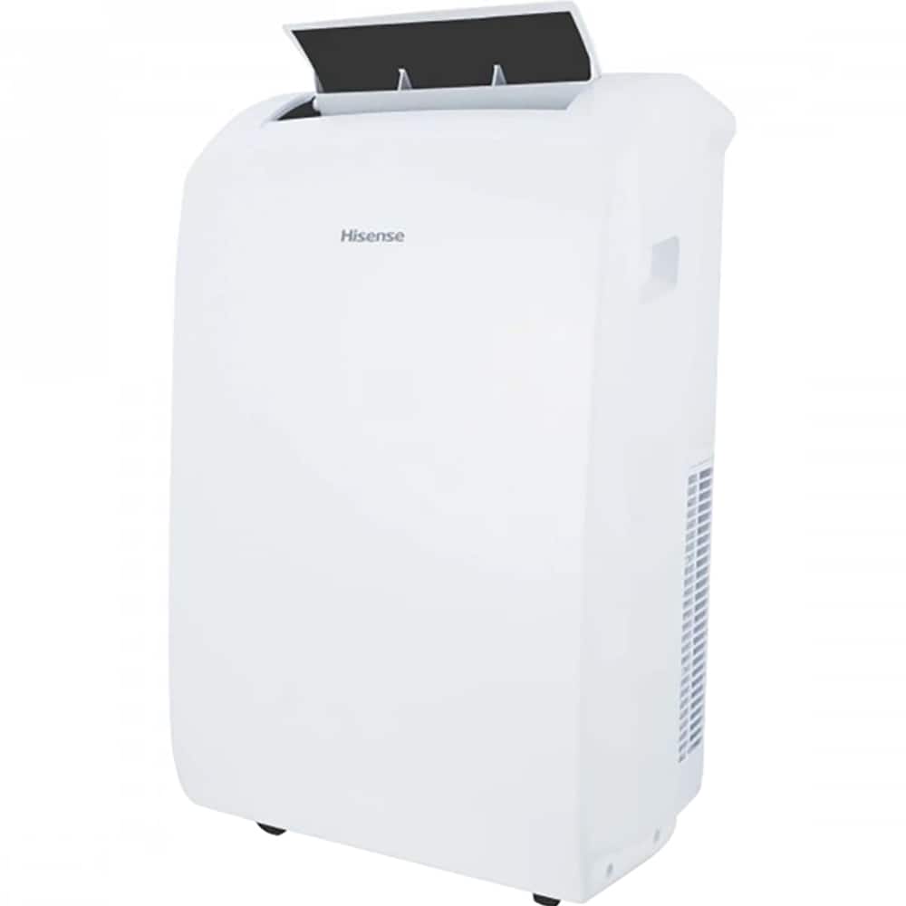 Hisense - Refurbished Excellent - 7000-BTU DOE (115-Volt) Vented Wi-Fi Portable Air Conditioner (Refurbished) AP0722CW1W - White