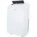Front. Hisense - 7000-BTU DOE (115-Volt) Vented Wi-Fi Portable Air Conditioner AP0722CW1W - White.