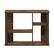 Alt View 2. Furinno - Classic TV Stand with Plastic Poles for TV up to 40-Inch - Amber Pine/Black.