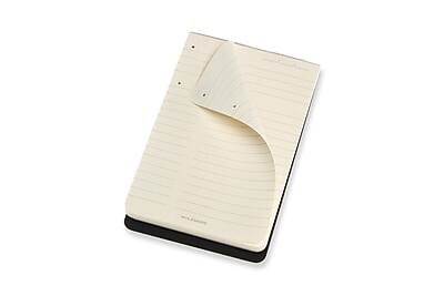 Alt View 3. Moleskine - Moleskine Notepad, 3.5" x 5.5", Black, 96 Sheets/Pad (620909) - Black.