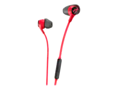 Front. HyperX - HyperX Cloud Earbuds II - Gaming Earbuds with Mic - Red - Red.