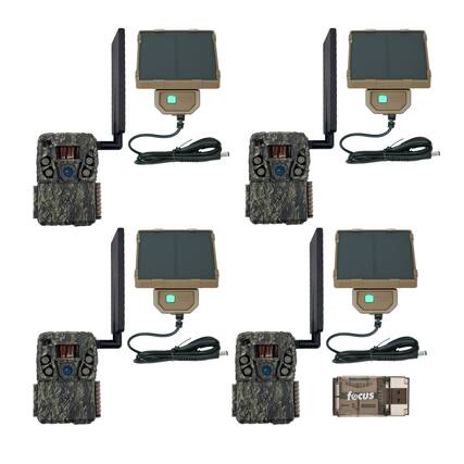 Front. Browning - Browning Trail Camera Defender Wireless Vision Pro HD AI Trail Camera (4-Pack).