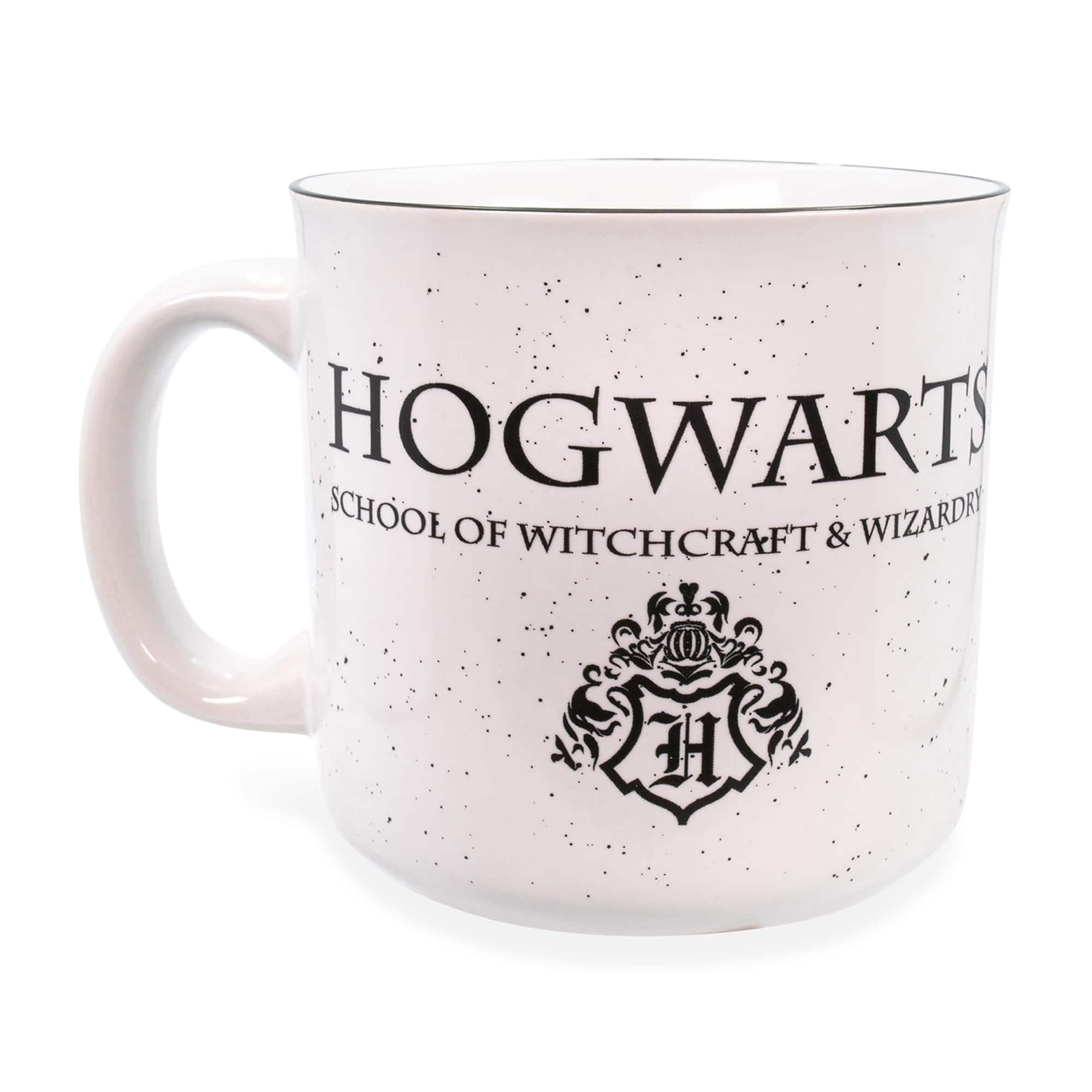 Silver Buffalo - Harry Potter Hogwarts Logo Ceramic Camper Mug | 20 Ounces - White price history on PriceWatchPro