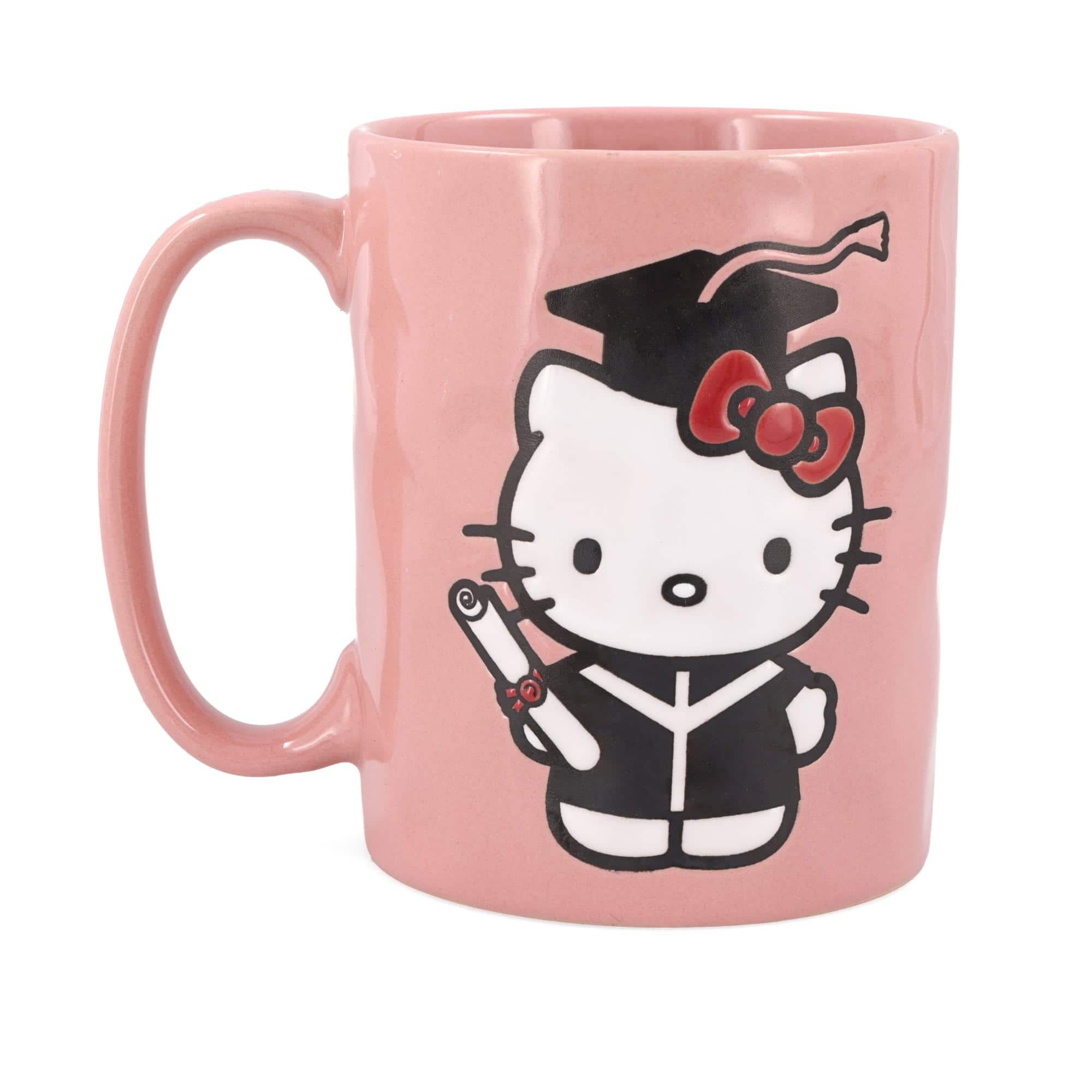 Silver Buffalo - Sanrio Hello Kitty Graduation Ceramic Pottery Mug | Holds 17 Ounces - Pink price history on PriceWatchPro