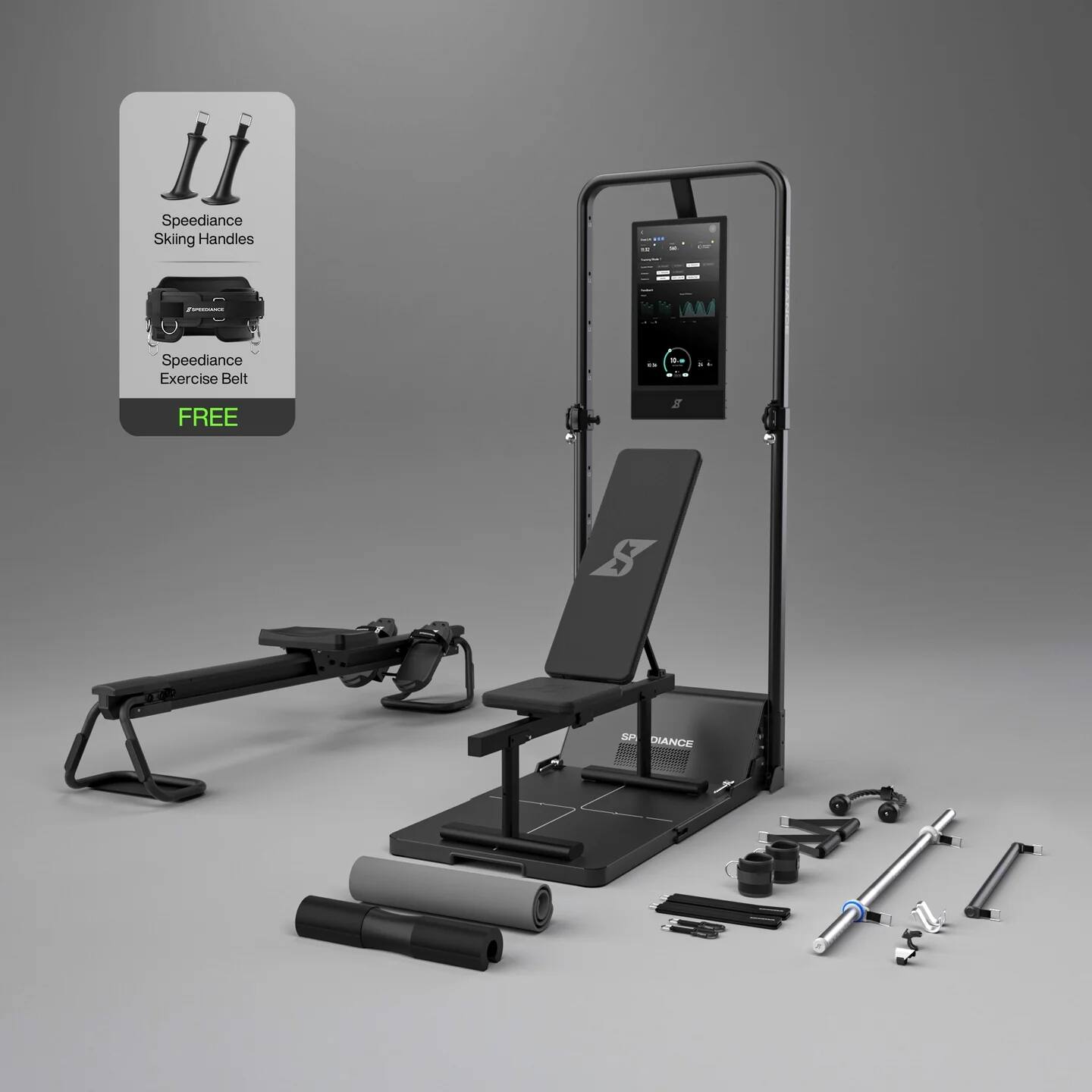 Speediance Skiing Handles  
Speediance Exercise Belt  

FREE