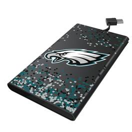 Keyscaper - Philadelphia Eagles 5000mAh Flat Powerbank - Black
