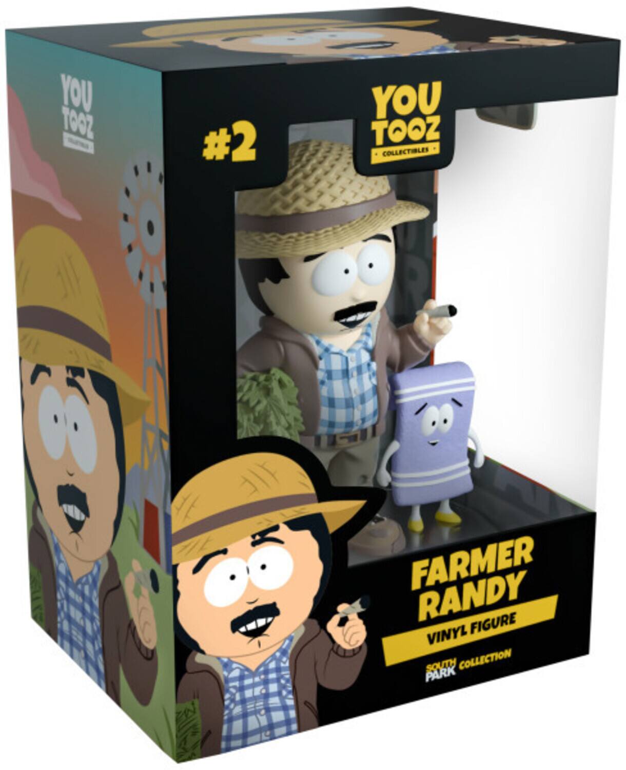 YOU TOOZ  
#2  
FARMER RANDY  
VINYL FIGURE  
SOUTH PARK COLLECTION