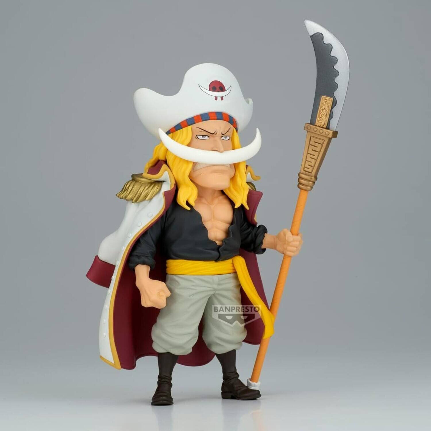 Alt View 4. Bandai - Banpresto - One Piece - Mega World Collectable - God Valley Incident Edward Newgate Figure   - COLLECTIBLES - Multicolor.