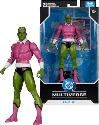 MOVING PARTS? 22 POINTS ARTICULS PUNTOS DE ARTICULACIÓN BEST AICS McFARLANE 12+ - SON Pestubiny es SUPER ThE -- DUEL 2% - SPACE: - I - : - - - - - 1 -- - - - - - - SRAI NI9O DC COMIC SIN WORLD RA U DC - MULTIVERSE BRAINIAC