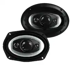 Front. BOSS Audio - Boss Riot R94 6x9 Inch 500W 4 Way Car Coaxial Audio Speakers Stereo (2 Pack) - Black.