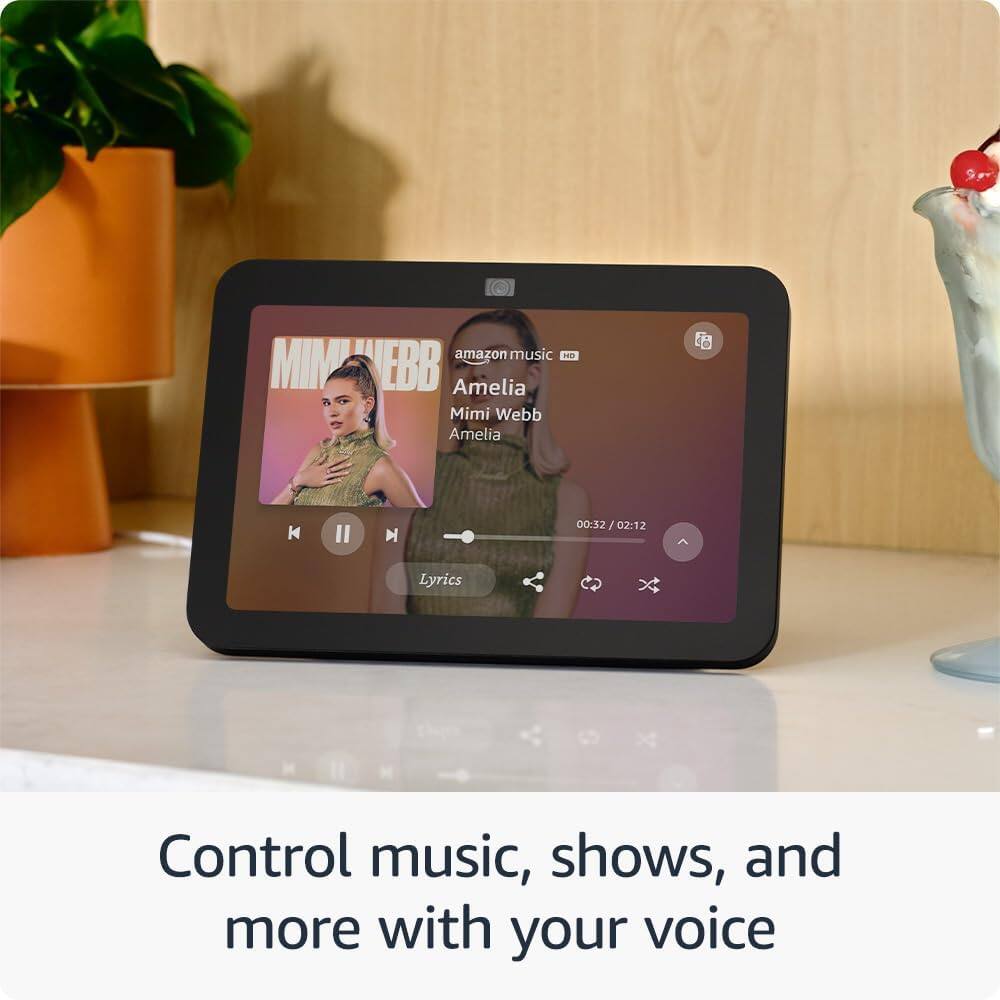 Amazon Music - MIMSNEBB  
Amelia Mimi Webb  
Amelia K  
00:32 / 02:12  
Lyrics  
Control music, shows, and more with your voice