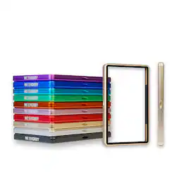 WeTheHobby Aluminum SHARKTOOTH Graded Card Case for PSA 130PT - Gold - Gold