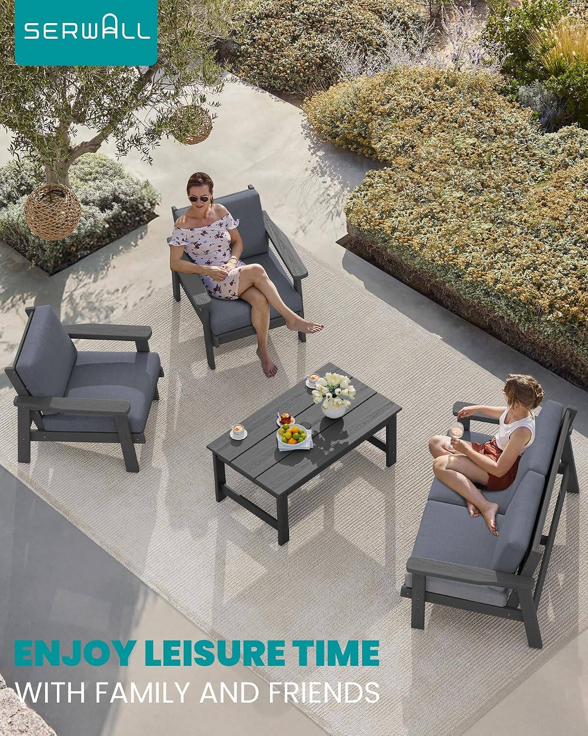 SERWALL  
ENJOY LEISURE TIME WITH FAMILY AND FRIENDS