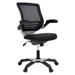Edge Vinyl Office Chair by Modway - Black