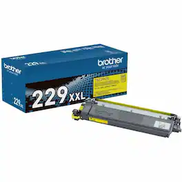 Brother - Genuine TN229XXLY Super High-yield Toner Cartridge - Laser - Super High Yield - 4,000 Pages - 1 - Yellow