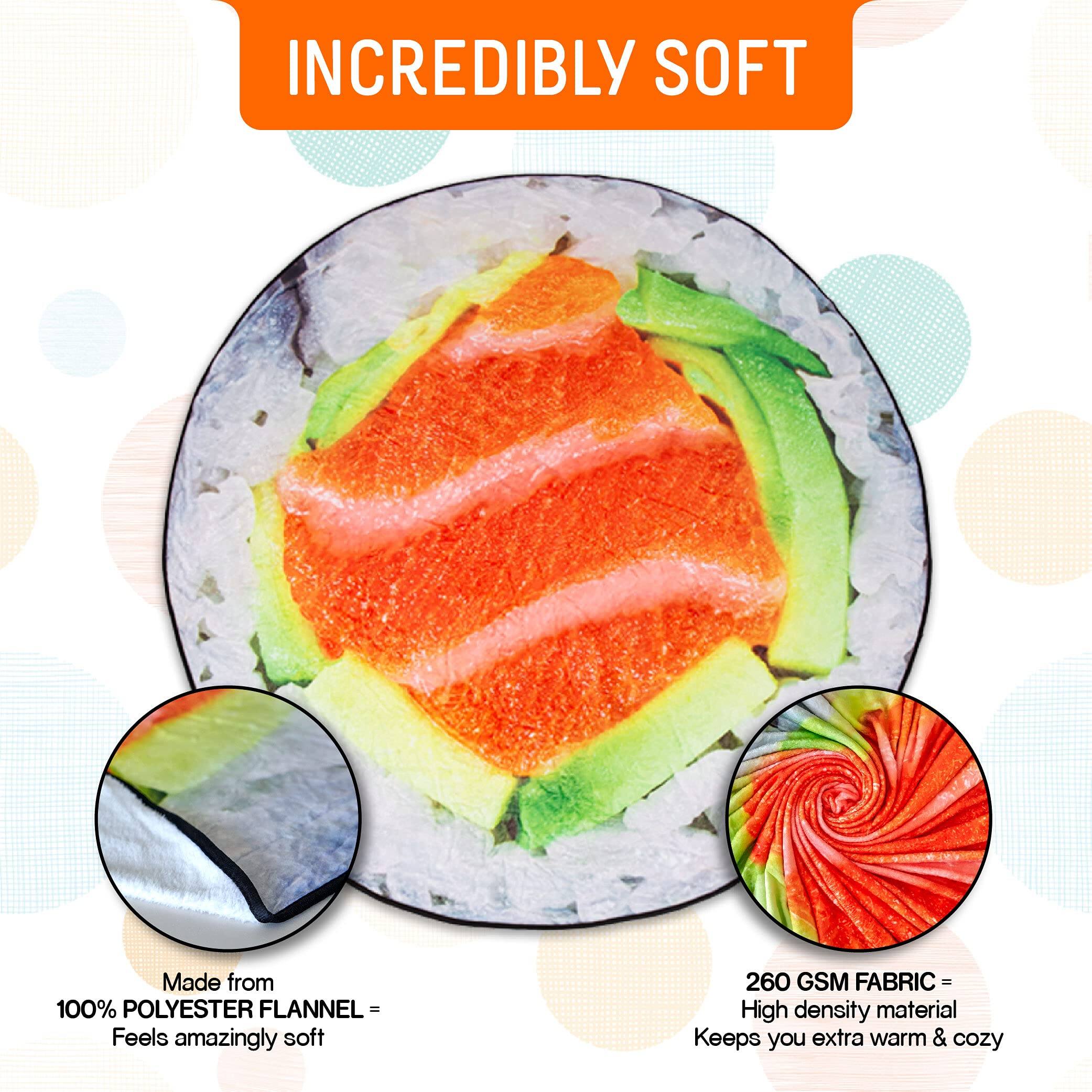 INCREDIBLY SOFT

Made from 100% POLYESTER FLANNEL = Feels amazingly soft

260 GSM FABRIC = High density material Keeps you extra warm & cozy