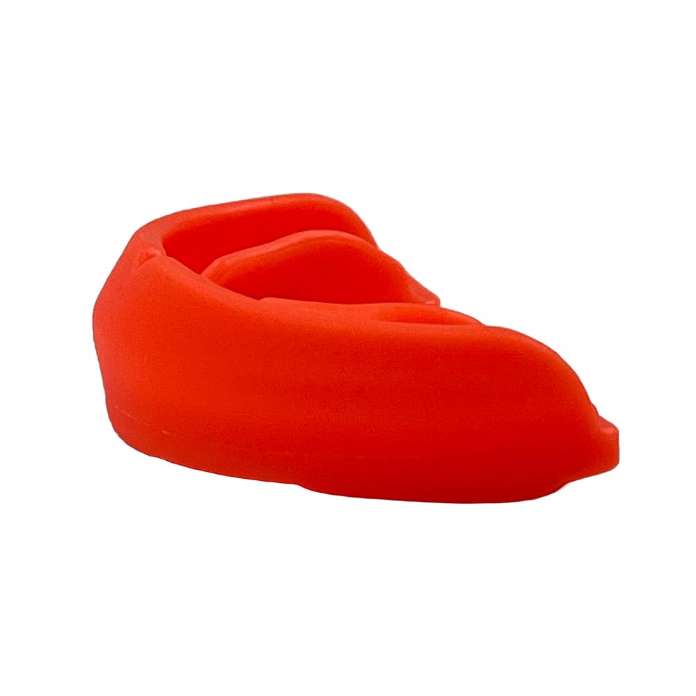 Alt View 1. Amber Sporting Goods - Amber Fight Gear Power Mouthpiece with Case, Adult, Orange - Orange.