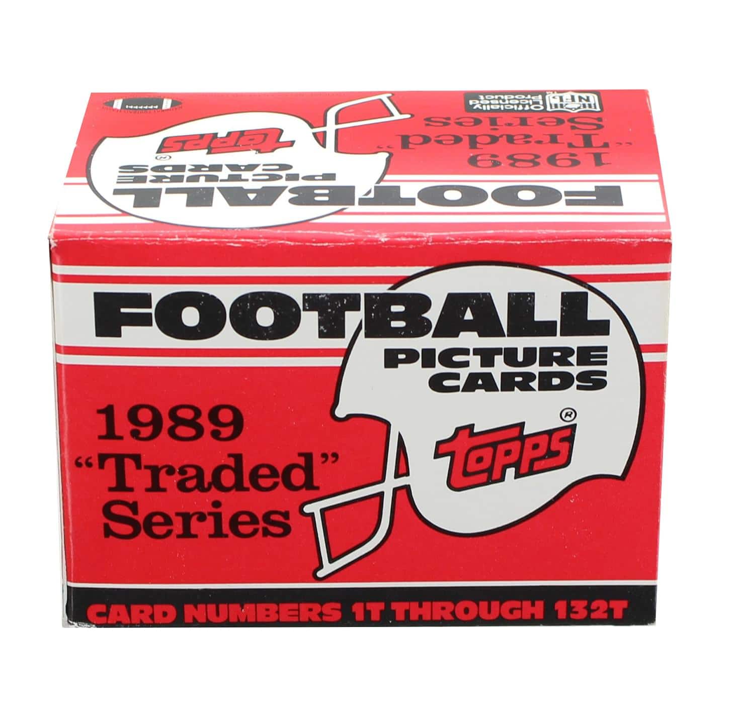 NFL 1989 Topps Football Traded Series - Set of 132 Cards - Red price history on PriceWatchPro