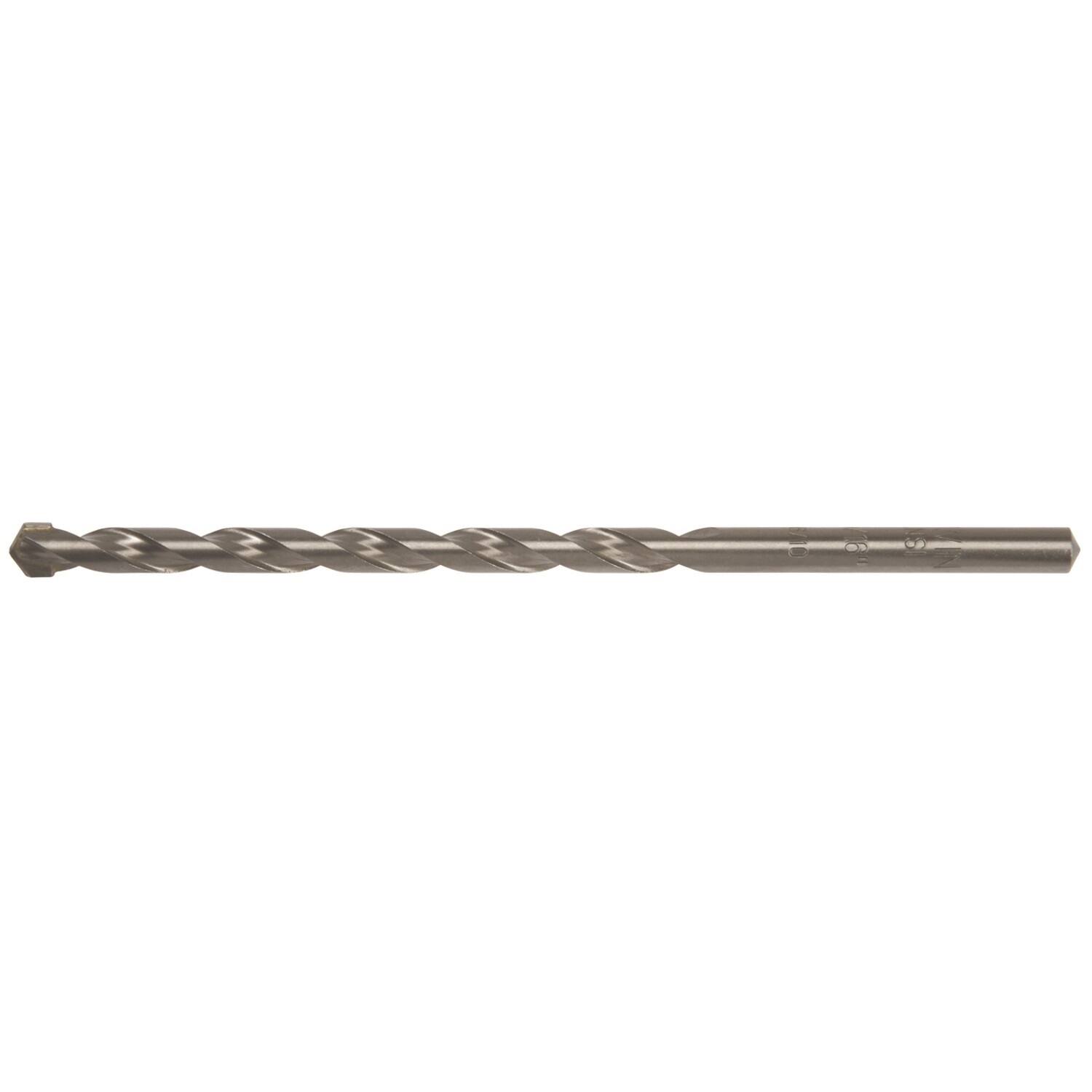 Front. Irwin - Irwin 5/16  X 6  L Chrome Vanadium Steel Percussion Drill Bit Straight Shank 1 pk.
