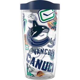 Tervis - Vancouver Canucks 16oz. Allover Classic Tumbler - Multicolor