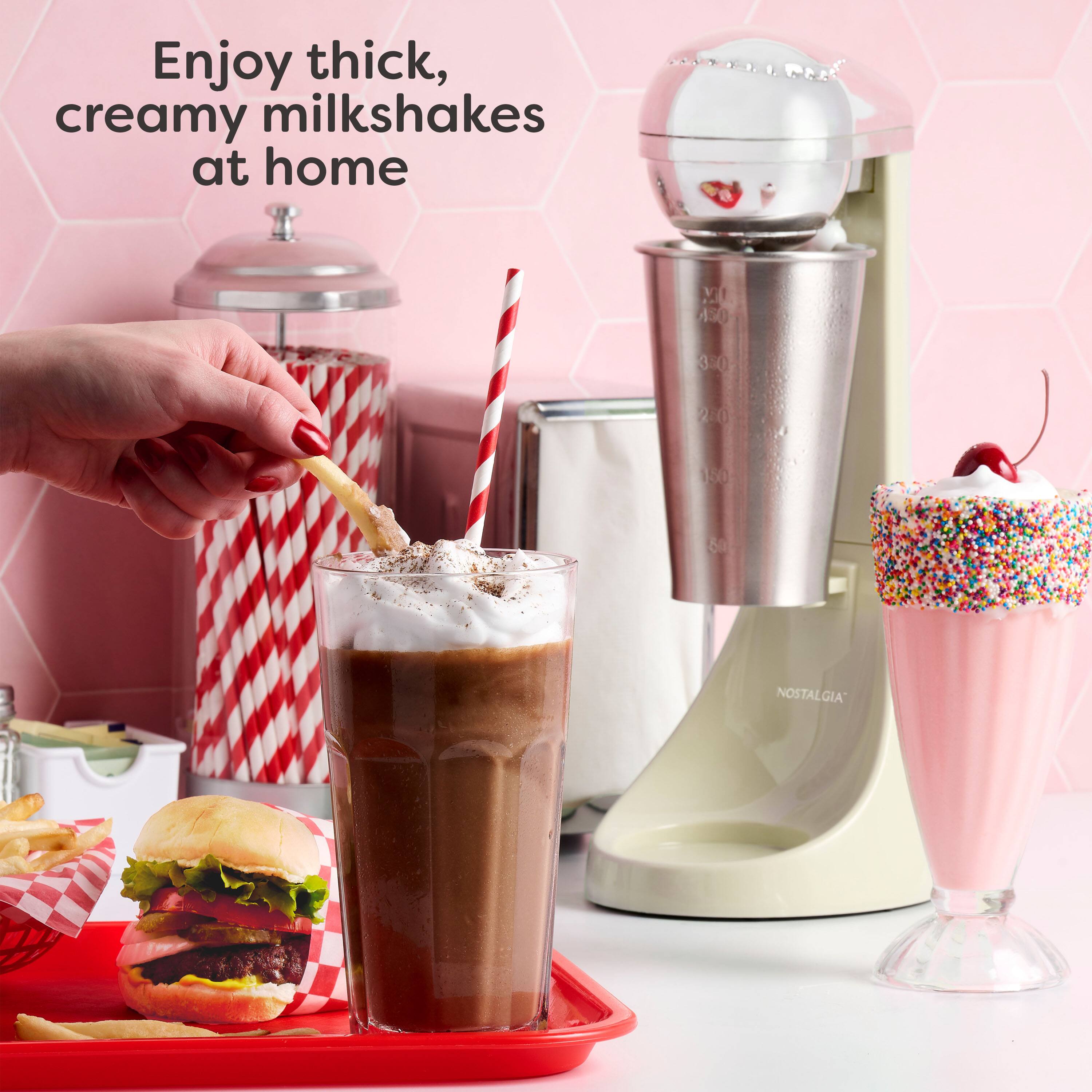 Enjoy thick, creamy milkshakes at home

I M50 3.0 20 150 60 NOSTALGIA