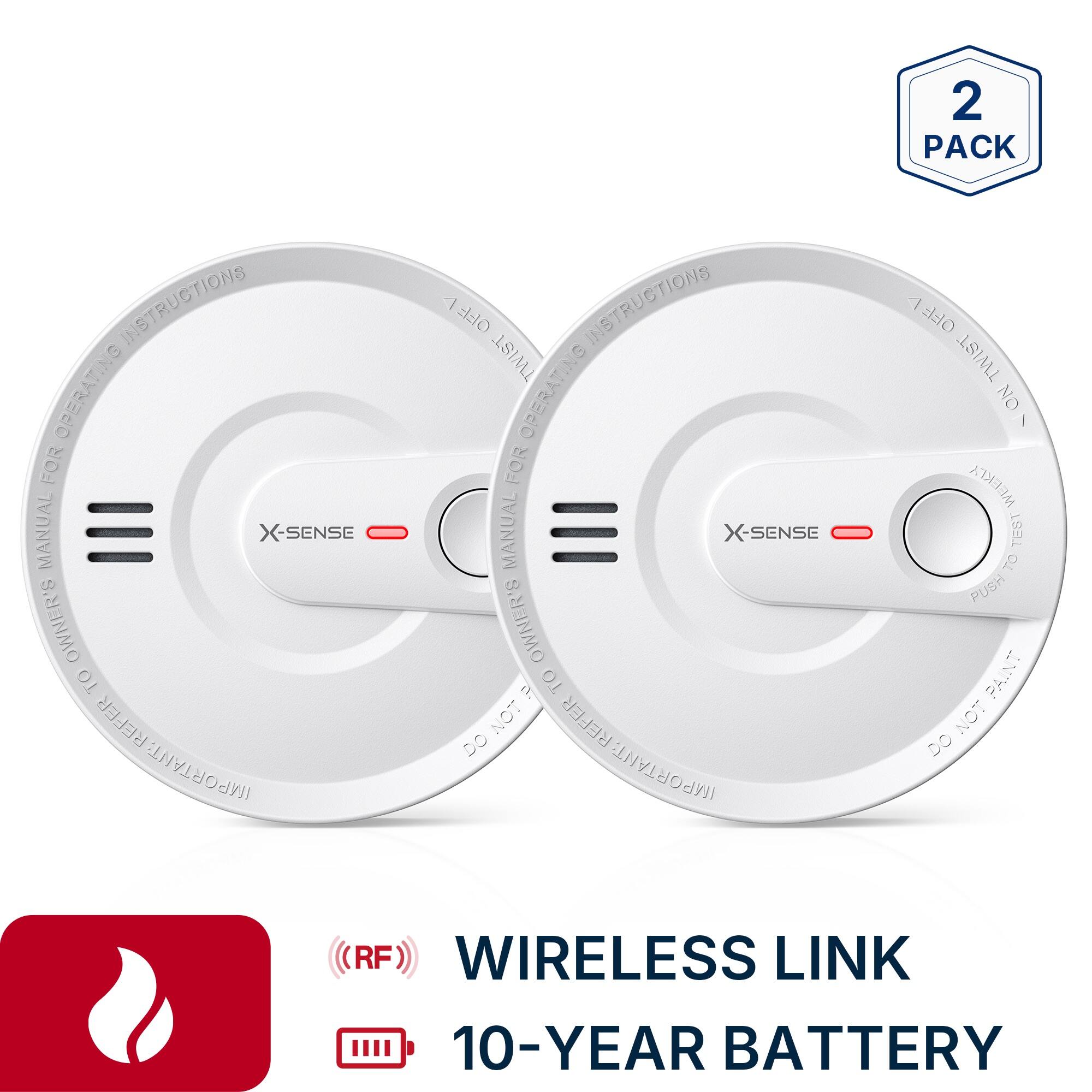 INSTRUCTIONS FOR OPERATING MANUAL III X-SENSE OWNER'S MANUAL FOR OPERATING INSTRUCTIONS IMPORTANT: DO NOT REFER TO DO NOT REFER IMPORTANT

2 PACK

RF WIRELESS LINK 10-YEAR BATTERY