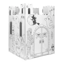 Easy Playhouse Haunted Castle - Kids Art & Craft for Indoor & Outdoor Fun - Front_Zoom