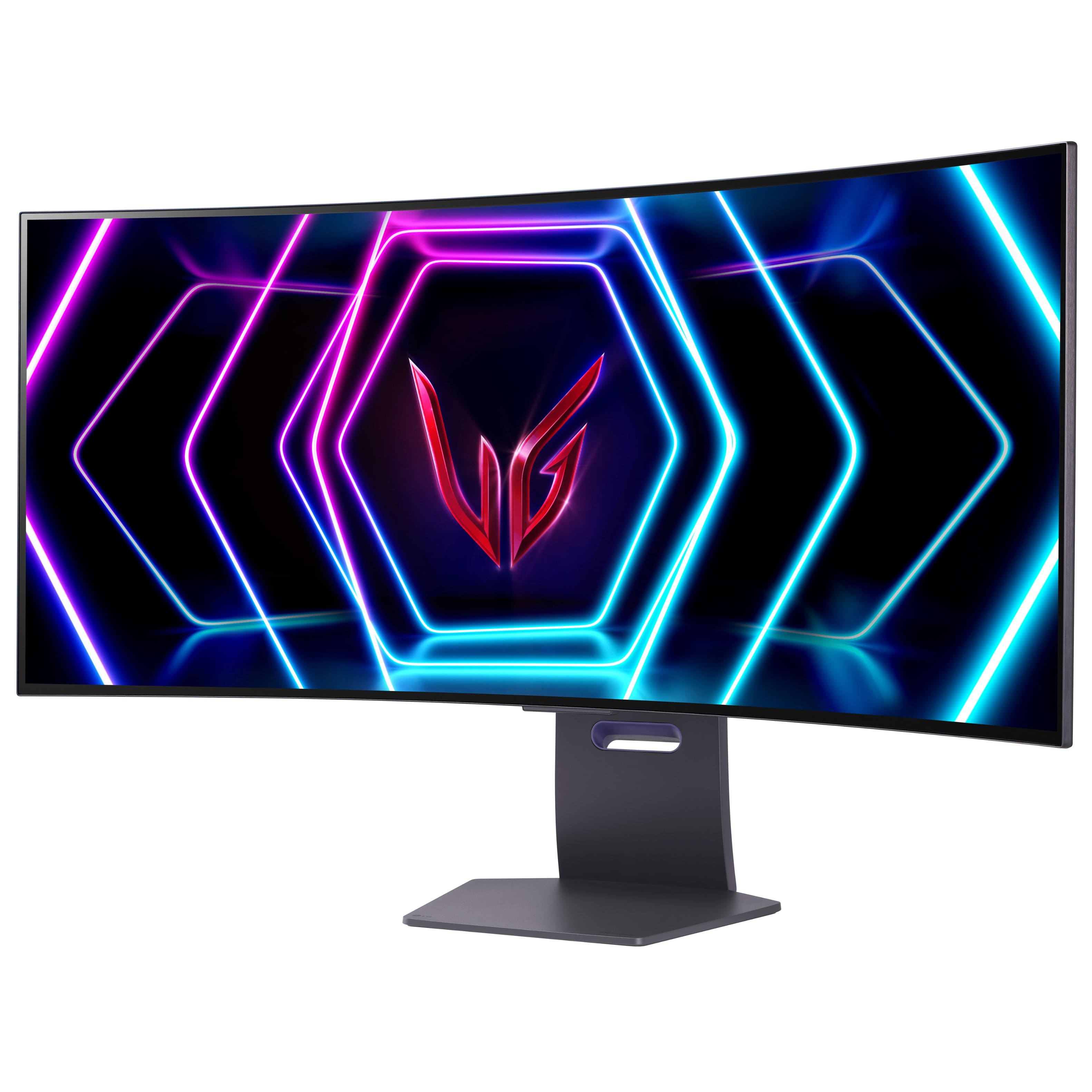 Alt View 3. LG - UltraGear 39" OLED Curved WQHD 240Hz 0.03ms FreeSync and NVIDIA G-SYNC Compatible Gaming Monitor with HDR400 - Black.