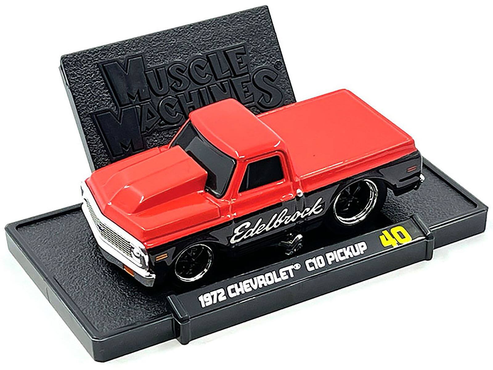 MUSCLE MACHINES  
Edelbrock  
1972 CHEVROLET® C10 PICKUP 40