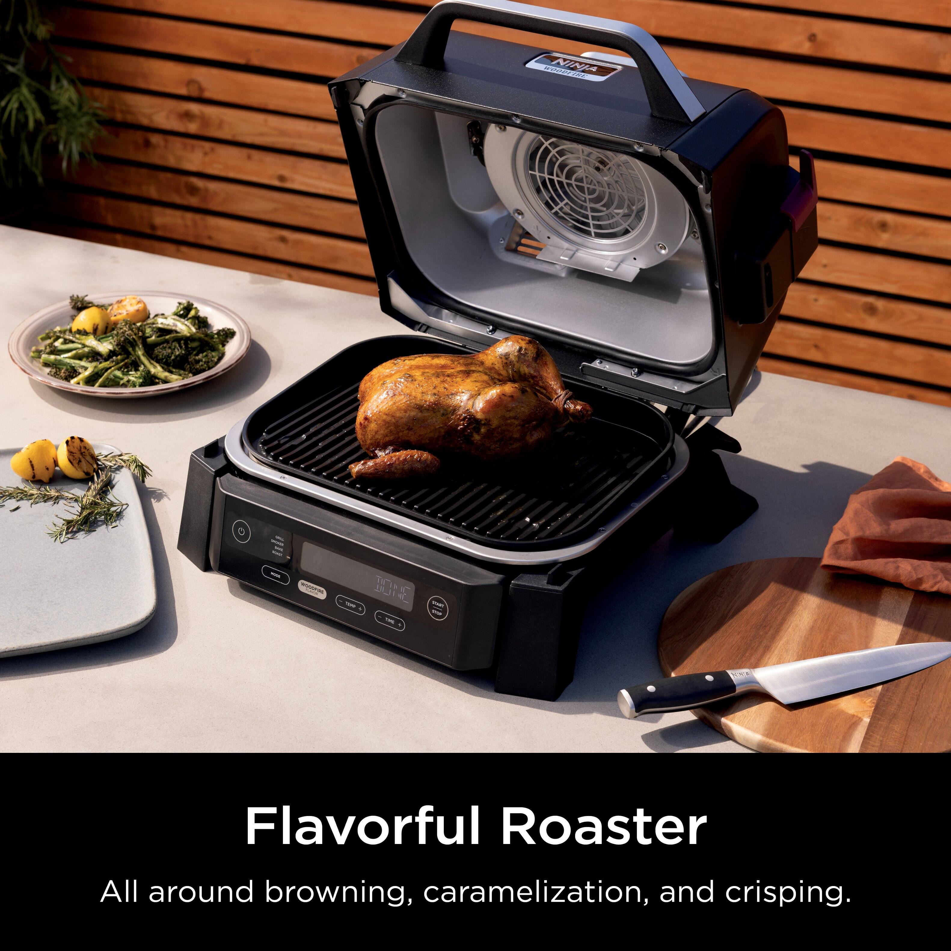 Flavorful Roaster All around browning, caramelization, and crisping.
