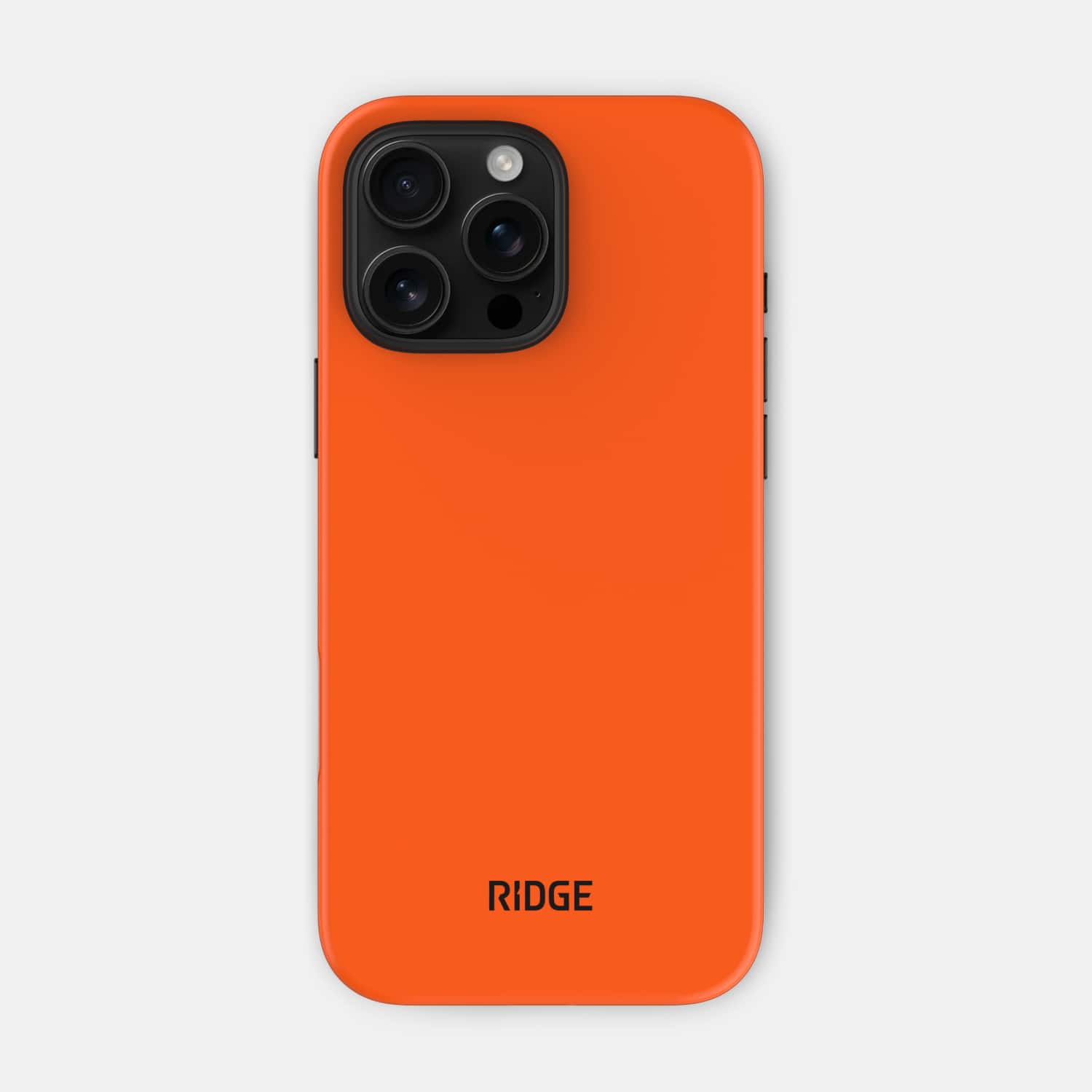 Front. The Ridge Wallet - Everyday Phone Case - IPhone 16 Pro Max - Basecamp Orange - Basecamp Orange.