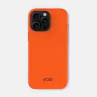 The Ridge Wallet - Everyday Phone Case - IPhone 16 Pro Max - Basecamp Orange - Front_Zoom