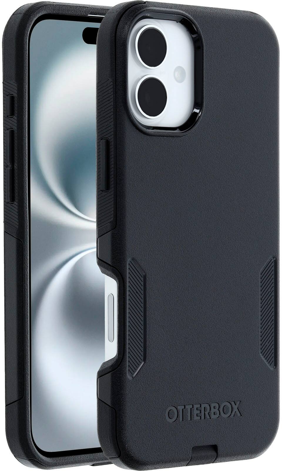 Alt View 1. OtterBox - Commuter Series Hard Shell for MagSafe for Apple iPhone 16 Plus - Black.