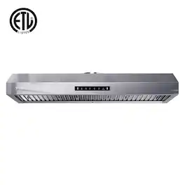 VIKIO - 42 inches - Convertible - Under cabinet Range Hood - Stainless Steel