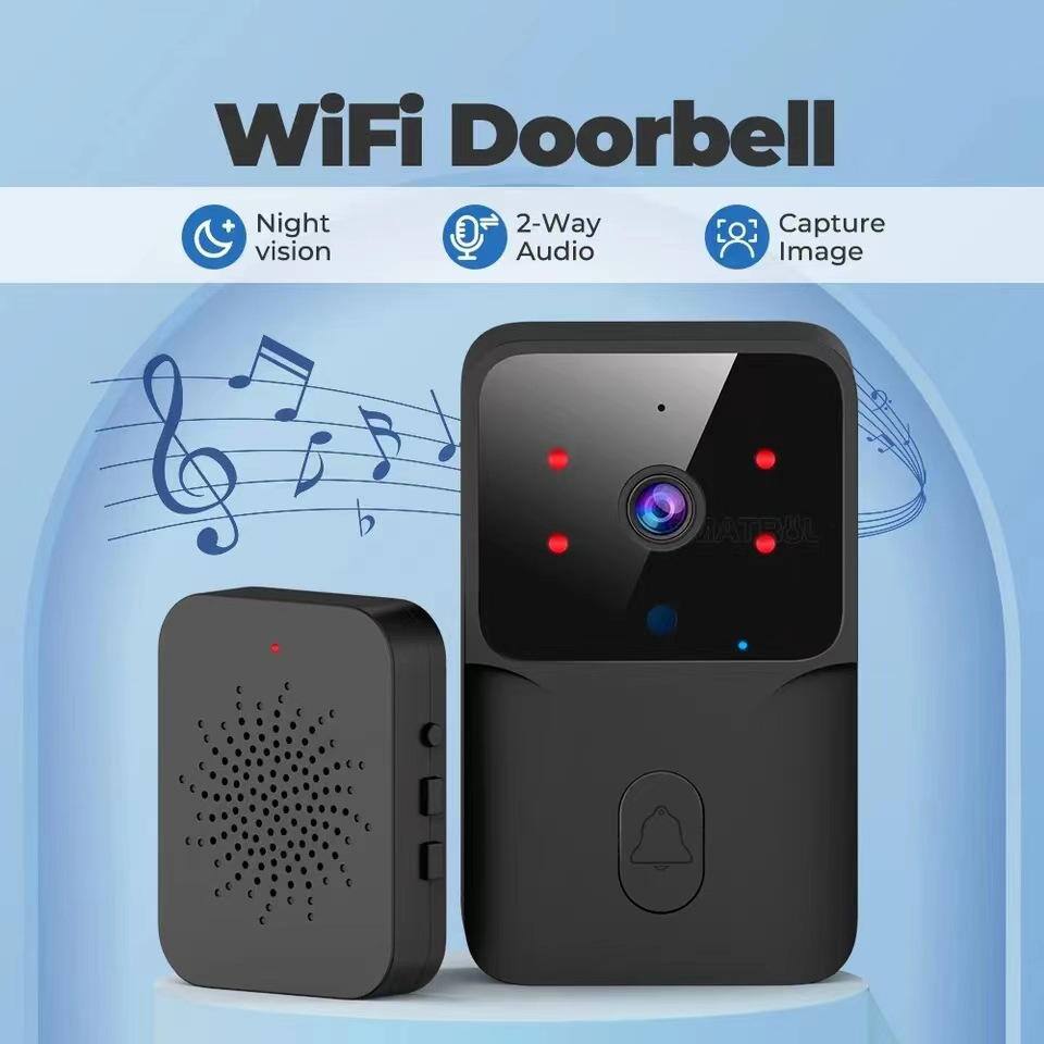 WiFi Doorbell  
Night Vision  
2-Way Audio  
Capture Image