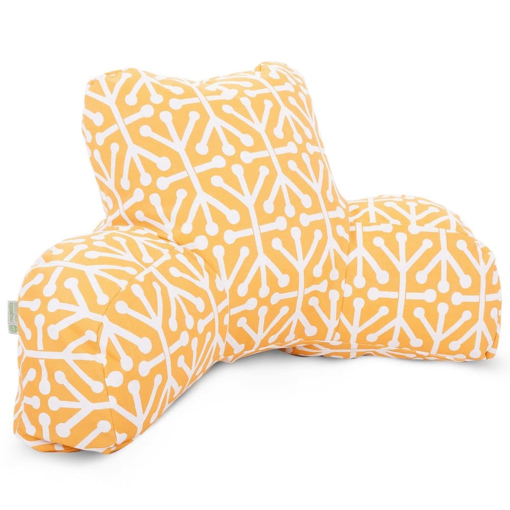 Majestic Home - Reading Pillow Aruba Citrus - Yellow