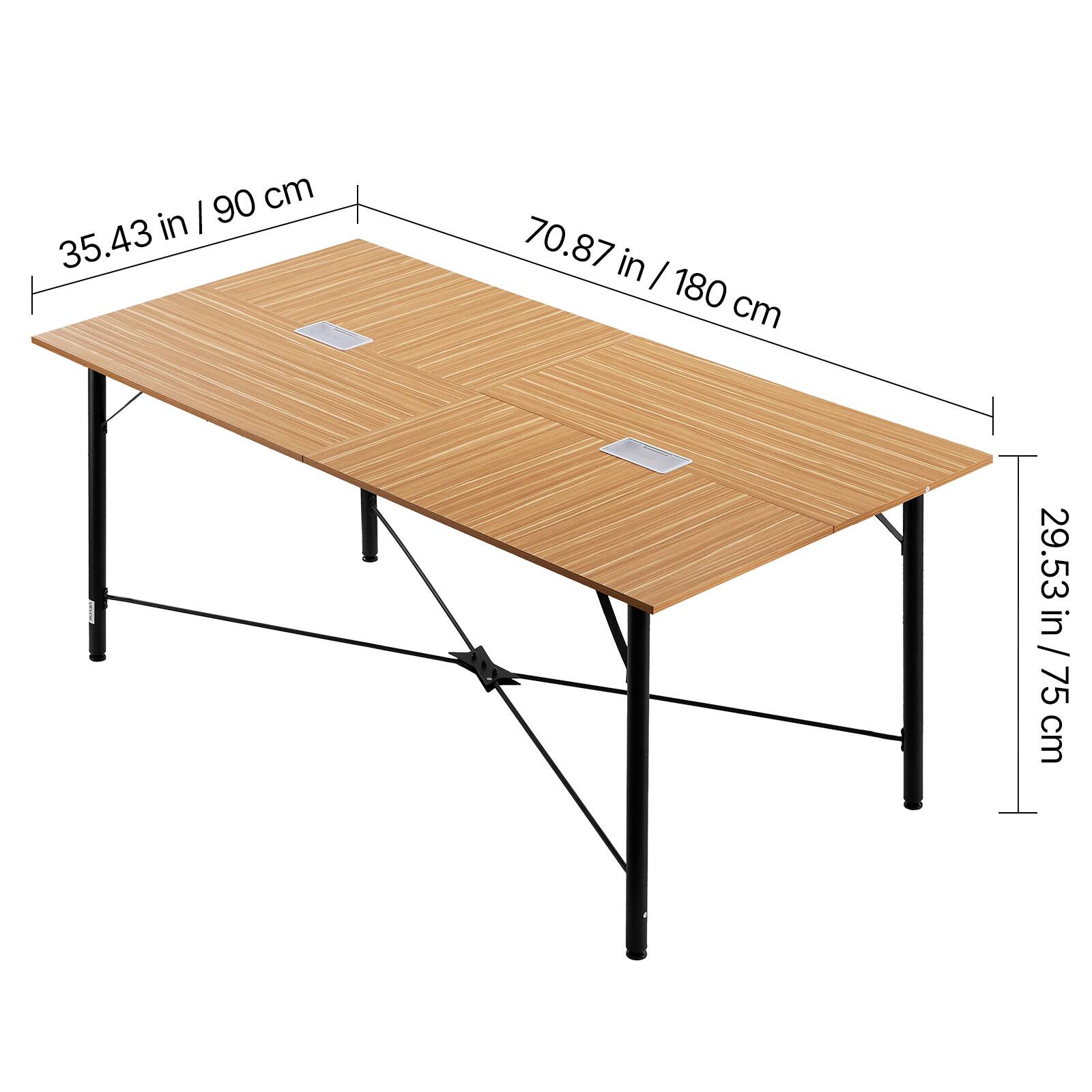 35.43 in / 90 cm  
70.87 in / 180 cm  
29.53 in / 75 cm
