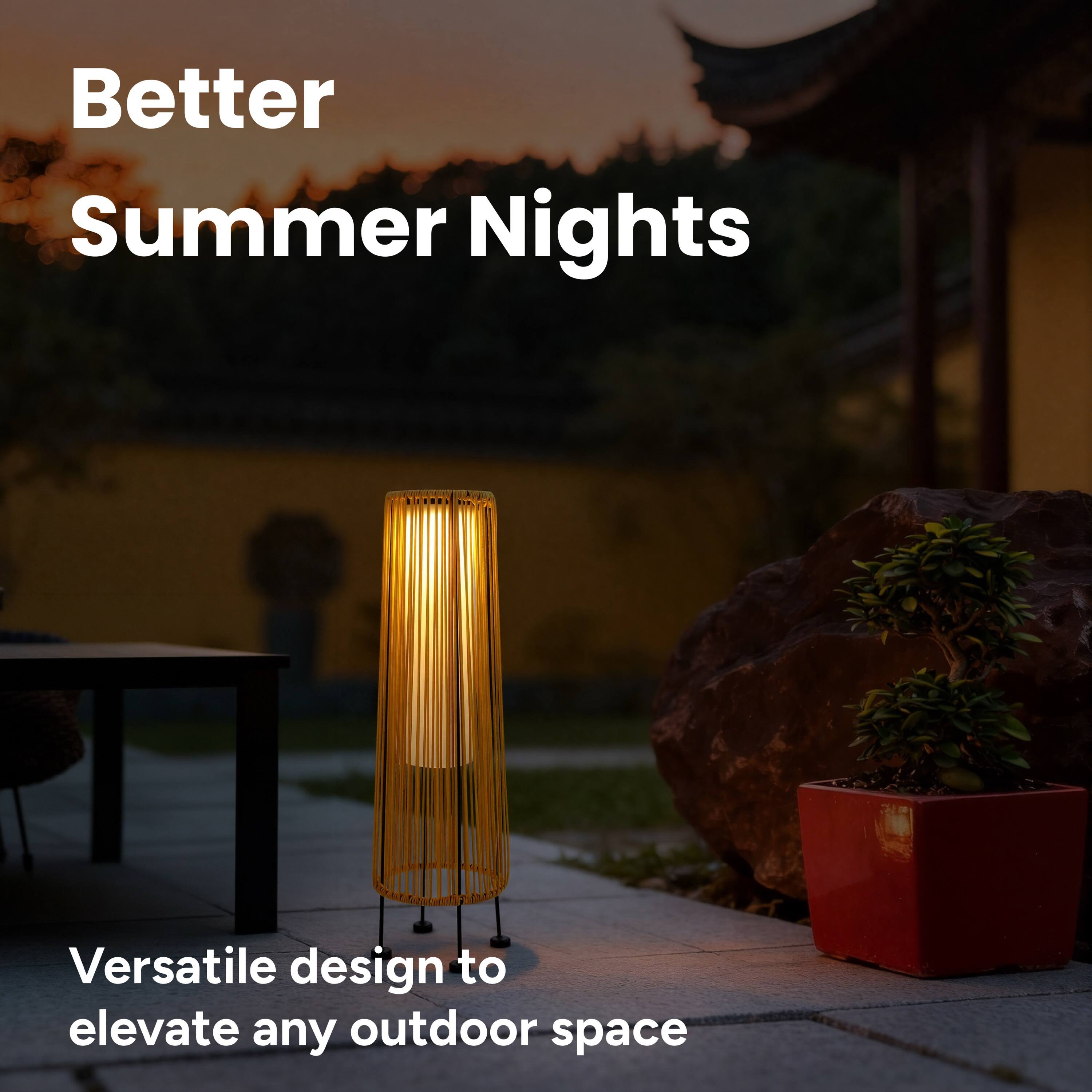 Better Summer Nights

Versatile design to elevate any outdoor space