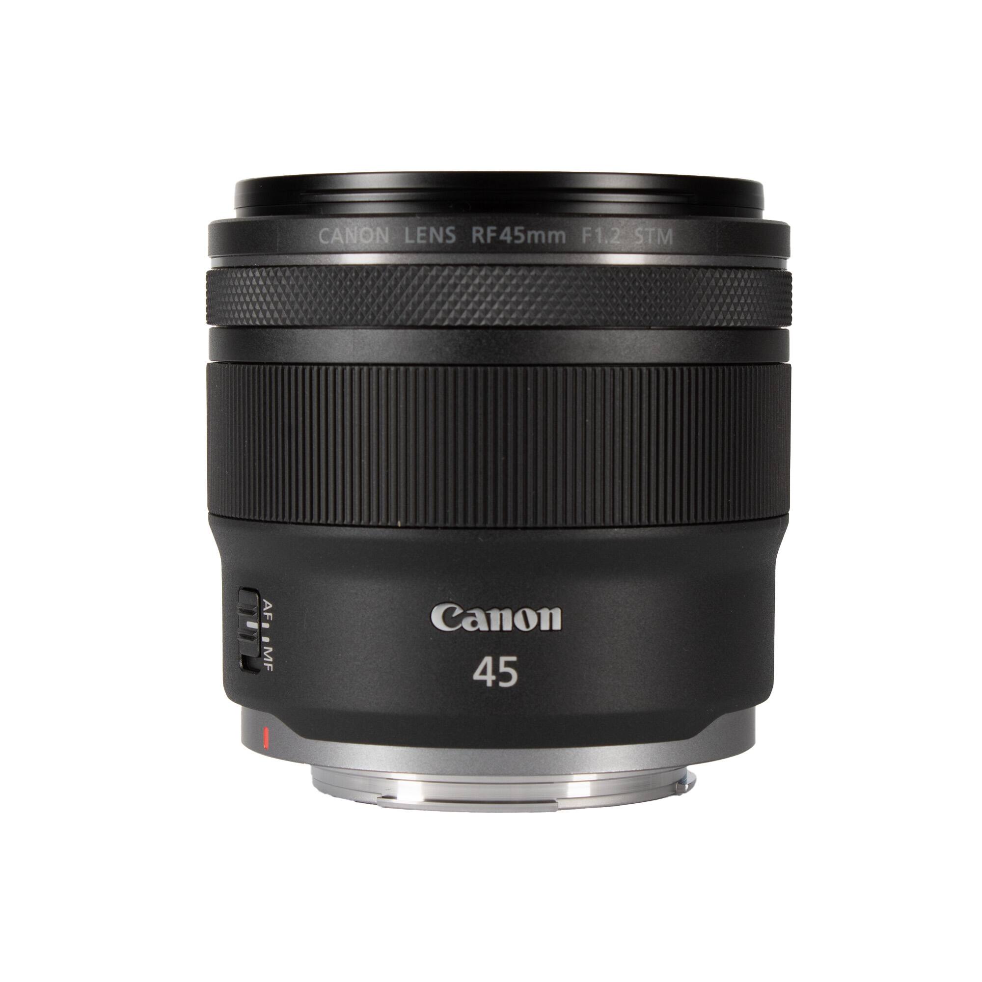 CANON LENS RF45mm F1.2 STM  
AF MF  
Canon 45