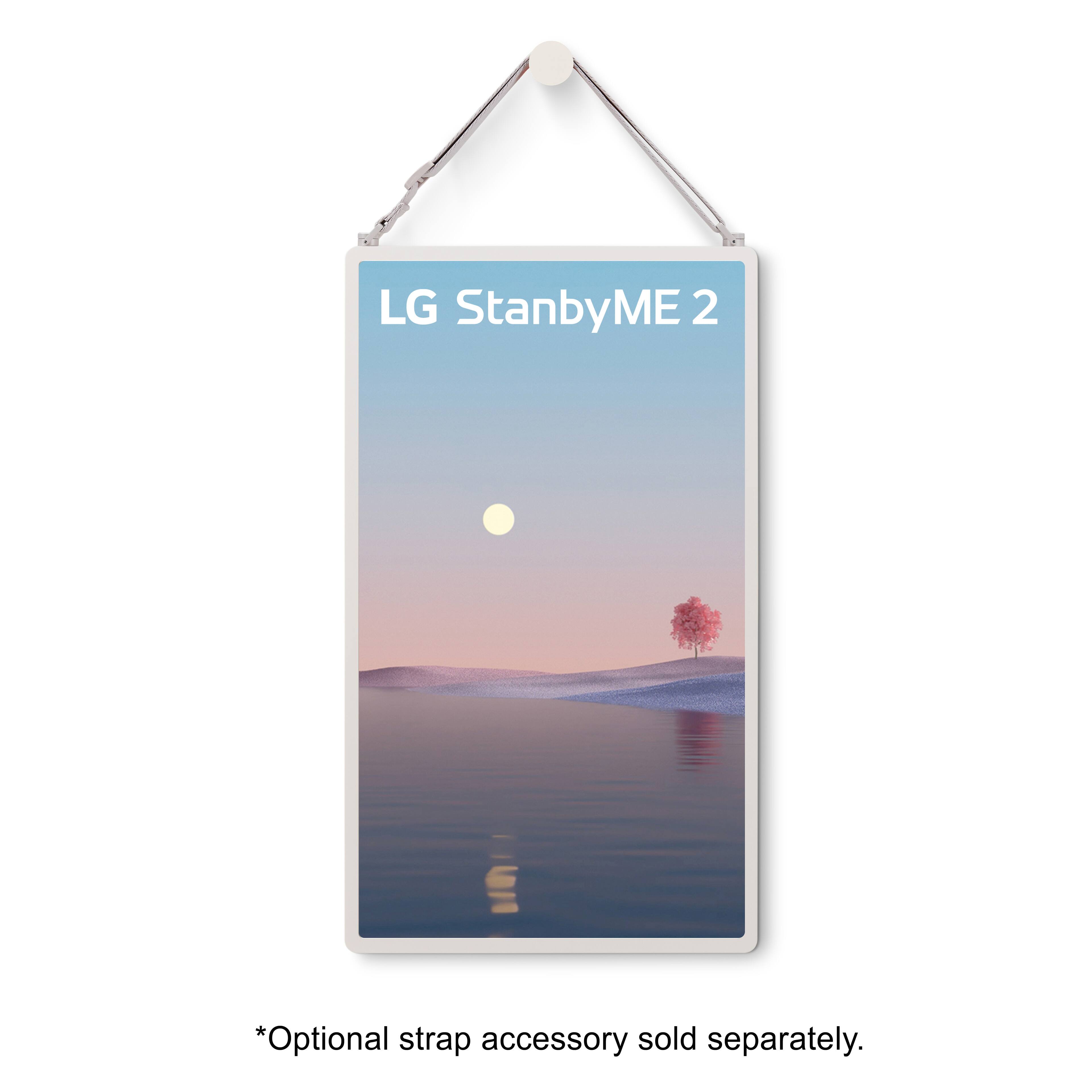 LG StandbyME 2  
*Optional strap accessory sold separately.