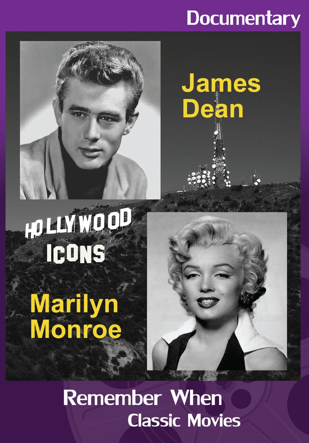 Hollywood Icons: James Dean & Marilyn Monroe  - DVD