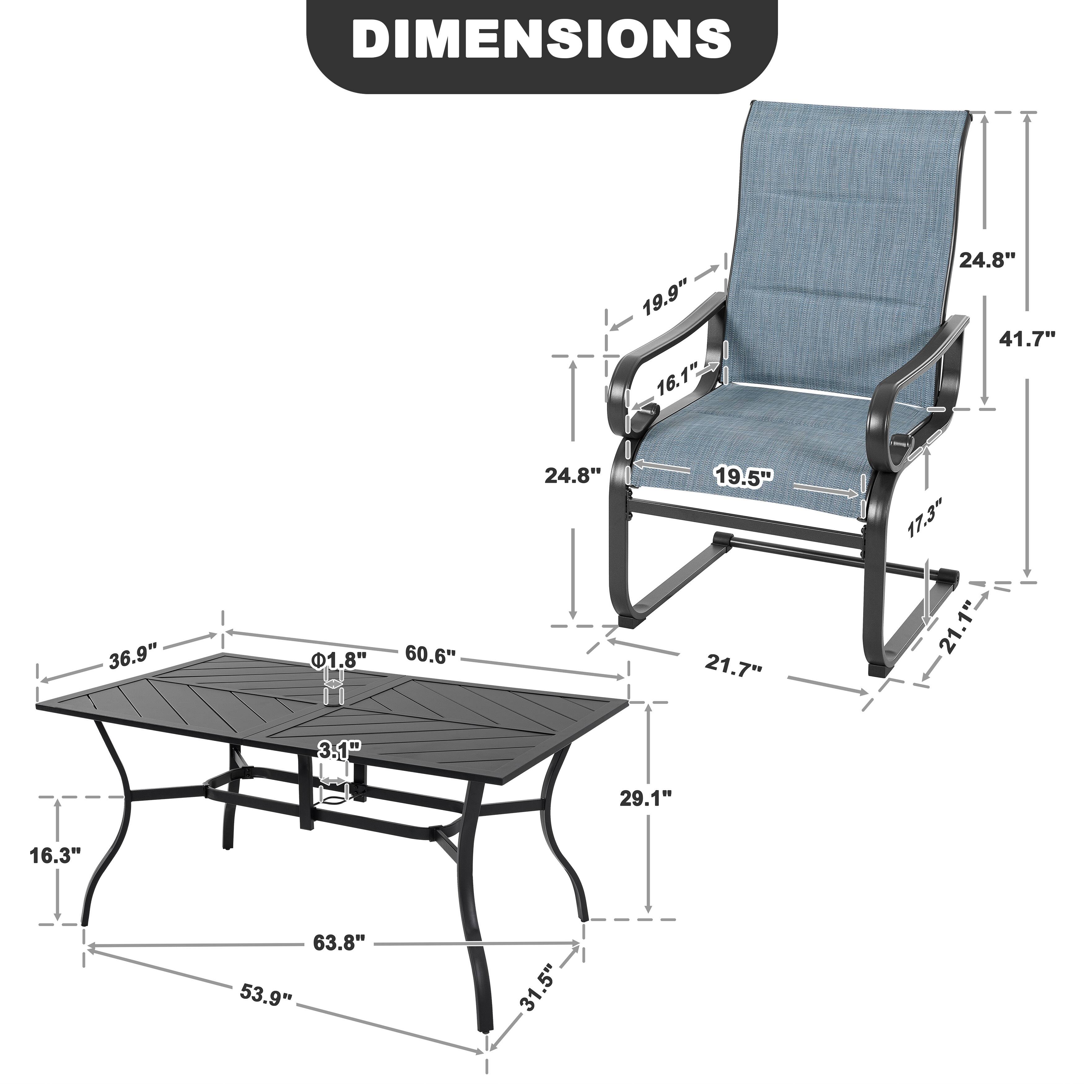 DIMENSIONS  
19.9" 16.1" 24.8" 41.7" 24.8" 19.5" 17.3" 36.9" 1.8" 60.6" 21.7" 21.1" 3.1" 29.1" 16.3" 63.8" 53.9" 31.5"